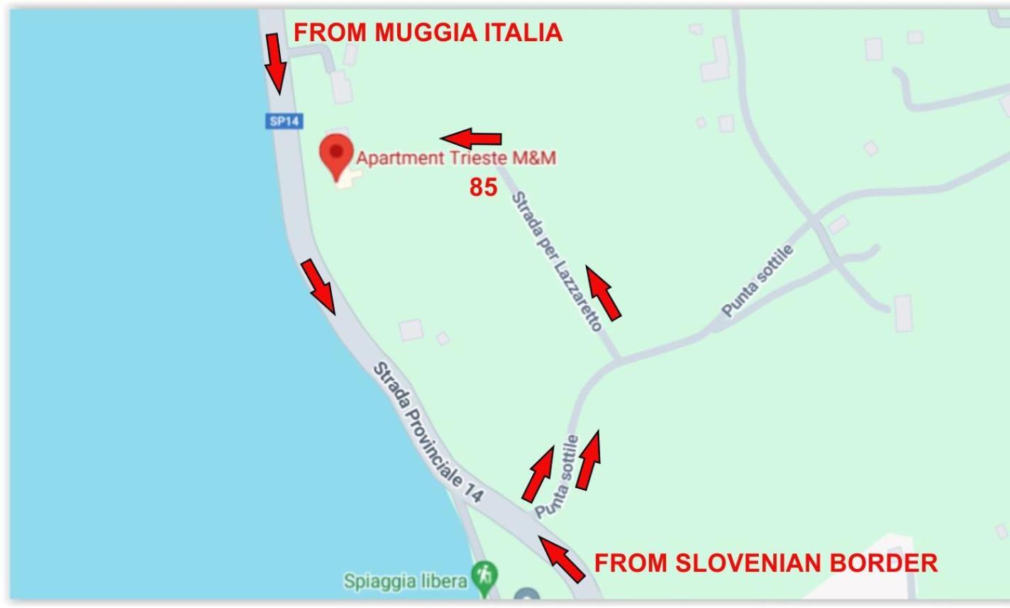 Apartment Trieste M&M Muggia Luaran gambar